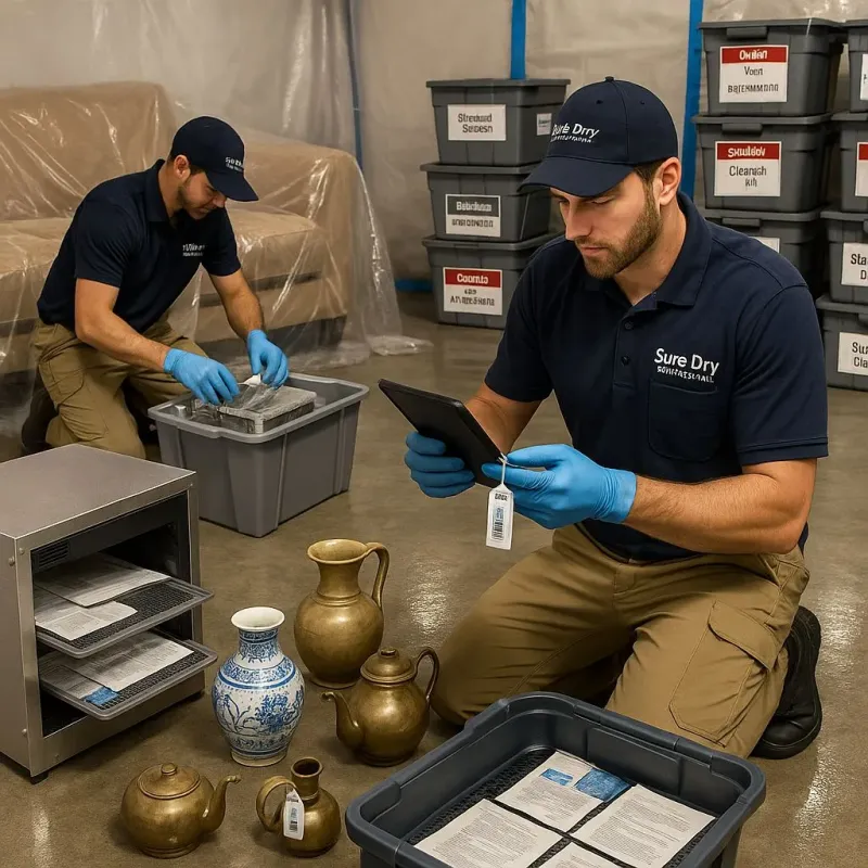 Content Protection and Restoration process in Claude, TX